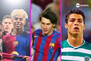 FIFA Club World Cup-远超梅罗17岁亚马尔百场22球33助 同龄梅西9场1球&amp;C罗19场5球