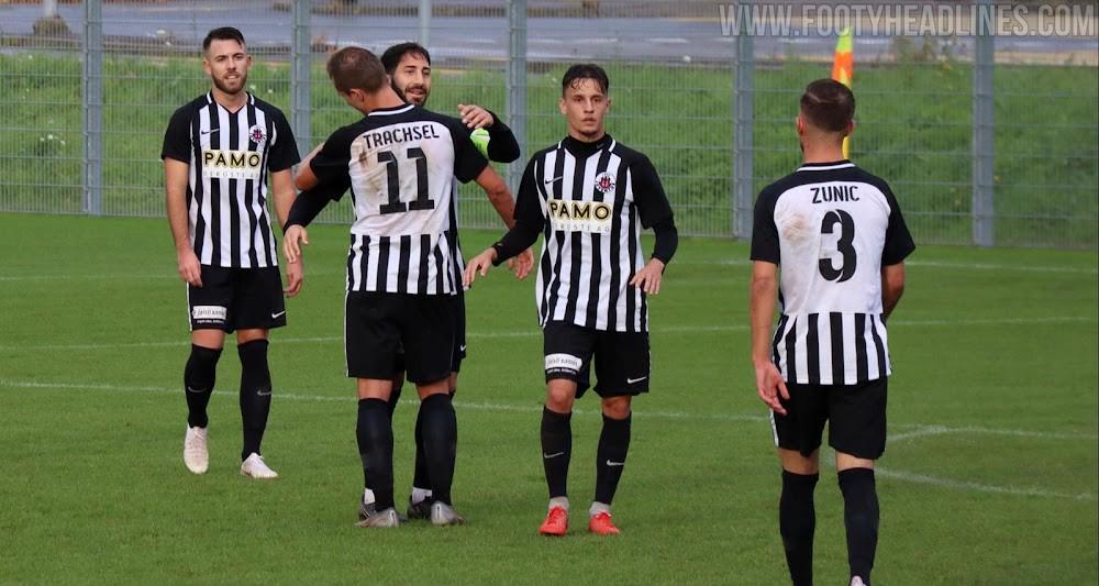 世俱杯-因球队体育总监是巴萨球迷,瑞士第四级别球队穿巴萨球衣比赛