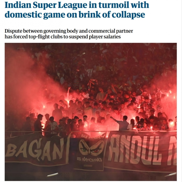 卫报:印度超深陷危机无限期停摆,已有三队暂停发放薪水或运营