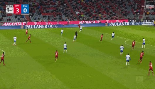 【德甲】莱万戴帽连续13场破门 拜仁5-0送赫塔3连败